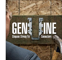 Tell Us Why You Choose Genuine Simpson Strong-Tie Connectors